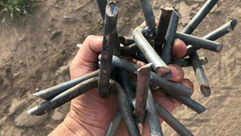 Los camioneros que transportan granos