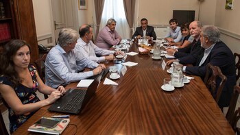 Finocchiaro se reunió con los