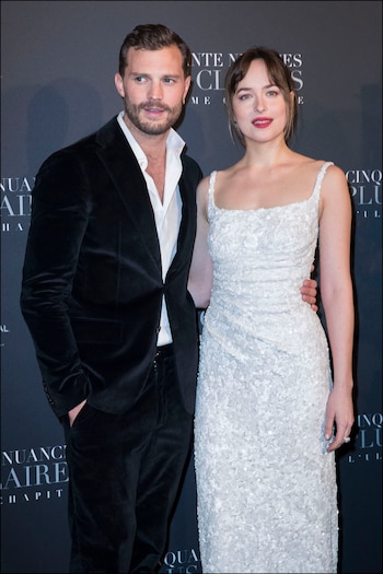 Jamie Dornan y Dakota Johnson,