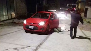 Así fue encontrado abatido Maximino