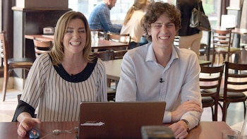 En plena campaña junto a