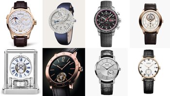 Algunas de los relojes que