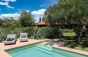 Solarium de la pileta con