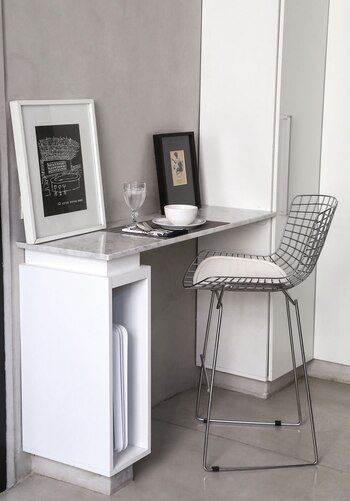 Rincón para almuerzo fast. (Foto: