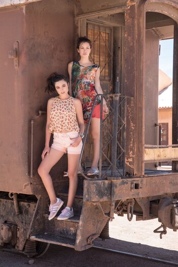 Mica: musculosa estampada ($ 690,