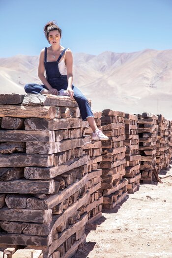 Jardinero de jean ($ 2.900,