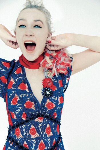 También posó para editoriales de