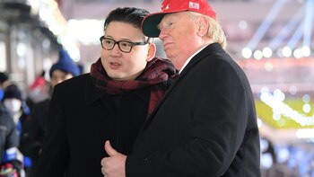 Ambos posaron reiteradas veces ante