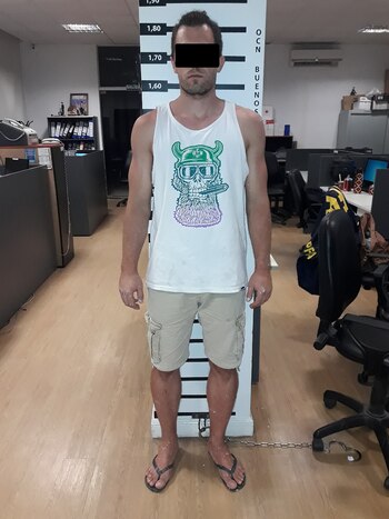 Danev vivía en un departamento