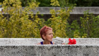 Con el recorte de una