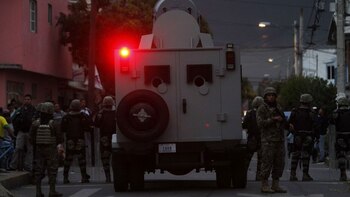 Imágenes del operativo donde fue