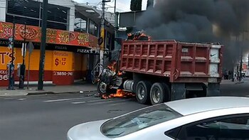 Imágenes del operativo donde fue