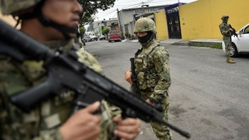 Imágenes del operativo donde fue