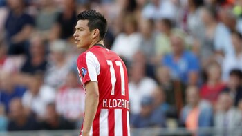 Hirving Lozano, jugador del PSV