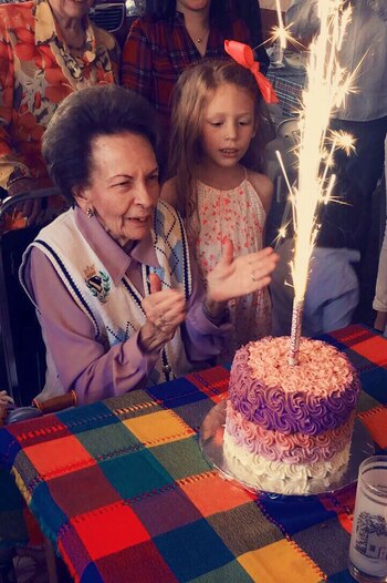 Gloria Martínez, admiradora de Nada