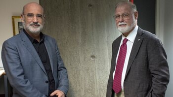 Fernando Aramburu y Alberto Manguel,