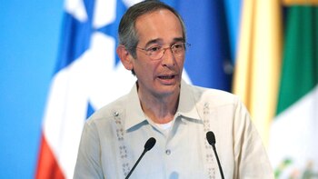 El ex presidente de Guatemala,