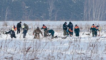 Los servicios de emergencia rusos