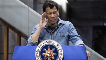 El presidente de Filipinas, Rodrigo
