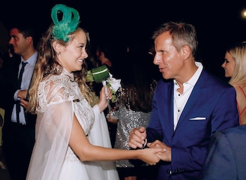 La novia, Melina Gadano, con