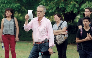 Julio Bazán cubrió la despedida