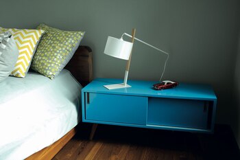 Habitación de huéspedes. Foto Ariel