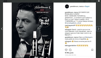 Geraldine sólo usó la imagen