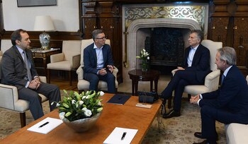 El presidente Macri recibió a