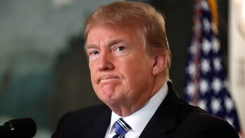 El presidente estadounidense Donald Trump