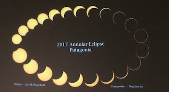 Imágenes del eclipse anular que
