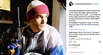 Antonio Banderas compartió esta foto