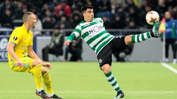 El jugador argentino Marcos Acuña