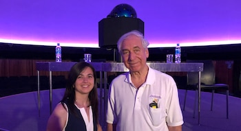 Espino y Pasachoff, ayer en