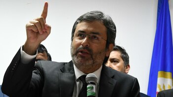 El jefe de la misión