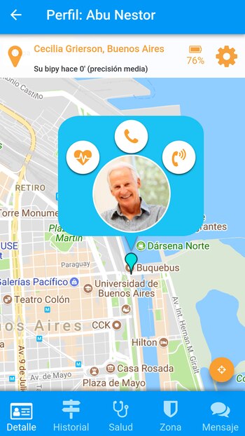 El reloj tiene un servicio