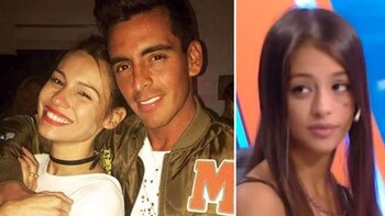 De un lado, Pampita y su hermano; del otro, Garay con el pómulo lastimado