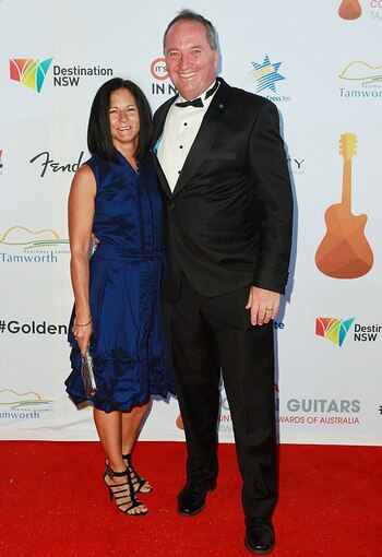 Barnaby Joyce y su ex