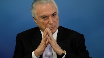 Michel Temer, presidente de Brasil