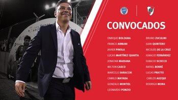 La lista de convocados de