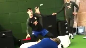 El arquero del Chelsea, Thibaut