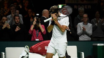 Roger lloró tras ganarle a