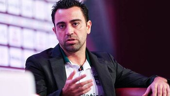 Xavi criticó a la dirigencia