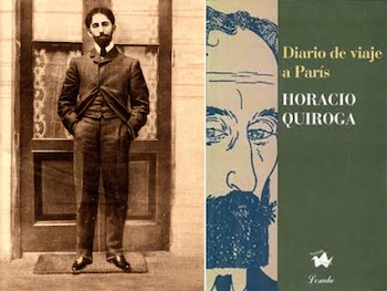 Un joven Quiroga en Salto