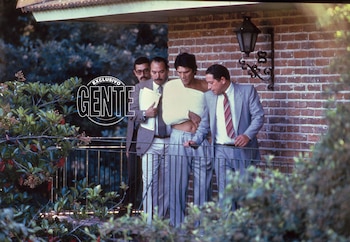 Monzón en el balcón desde