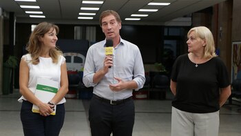 Soledad Acuña y Diego Santilli