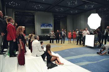 Cerca de las tres de