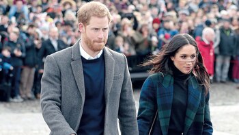 El príncipe Harry y Meghan.