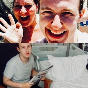 Su madre Lorraine fue la