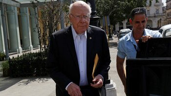 El senador Patrick Leahy, demócrata