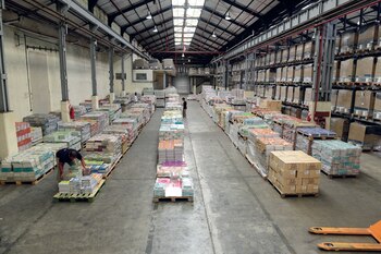 Los libros que serán distribuidos